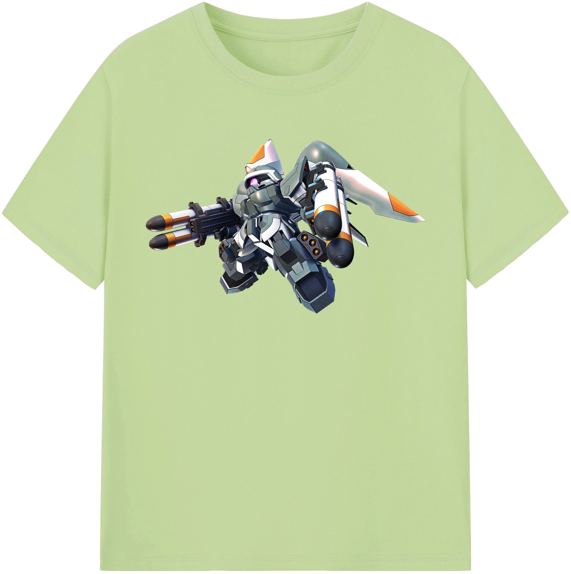 （画像用） 機動戦士ガンダム Mobile Suit Gundam 綿100％半袖Tシャツ（フロントプリント）